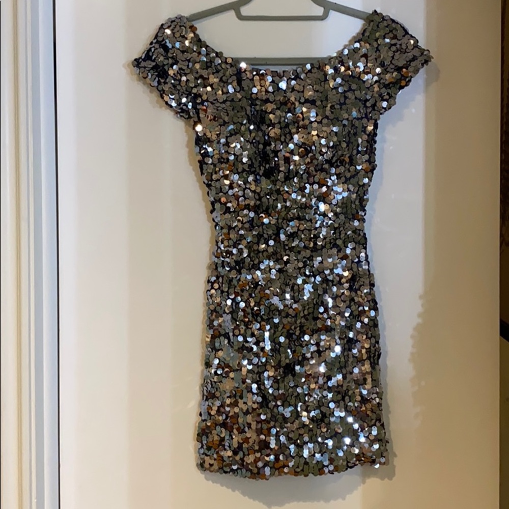Sequin Mini Dress